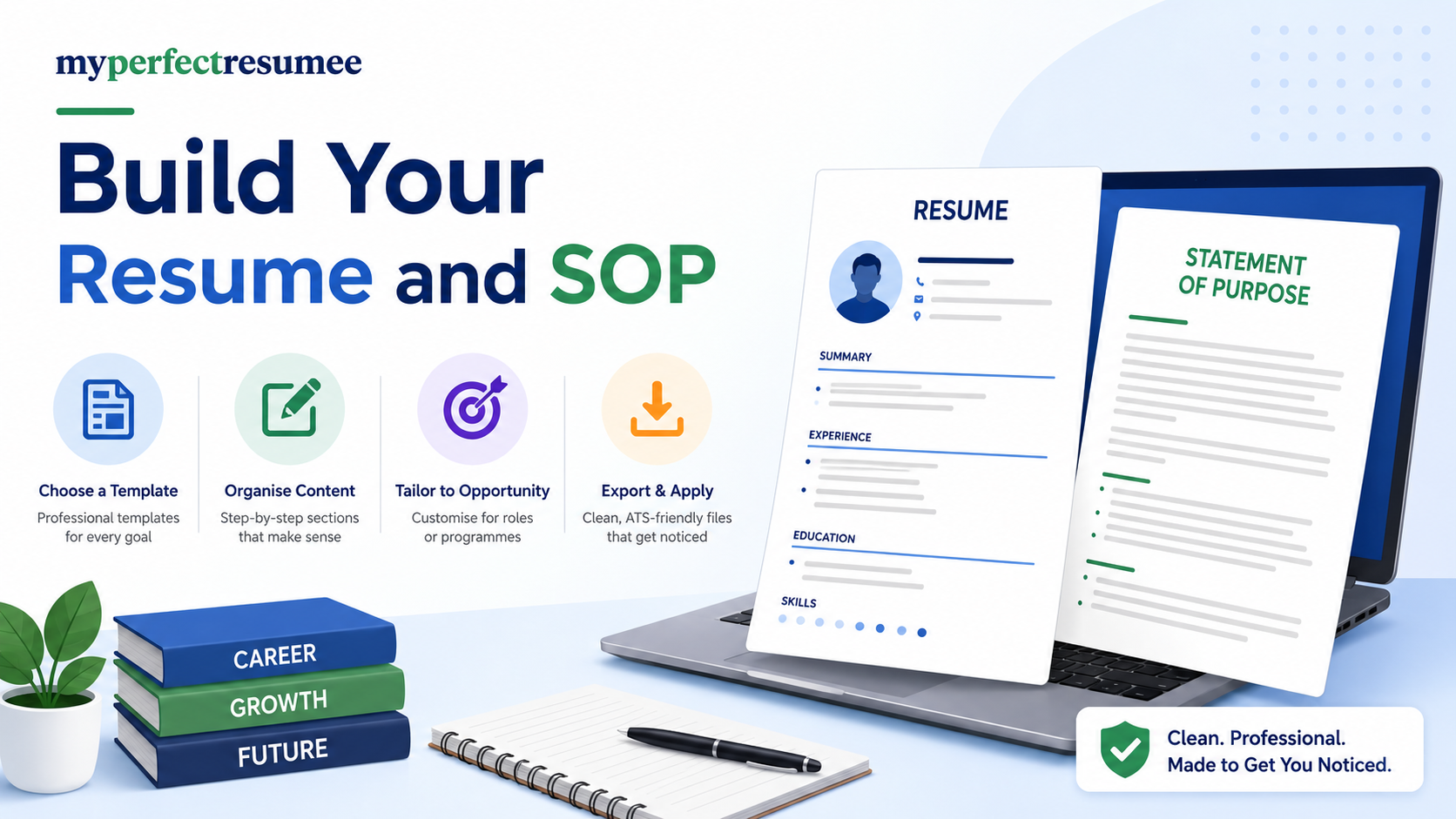 Build Your Resume and SOP with myperfectresumee