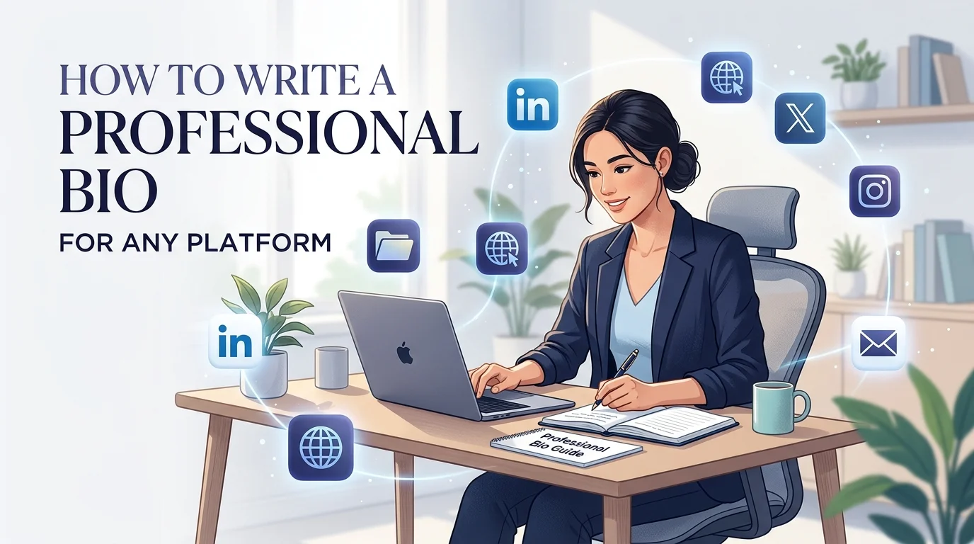 How to Write a Professional Bio That Works on Every Platform