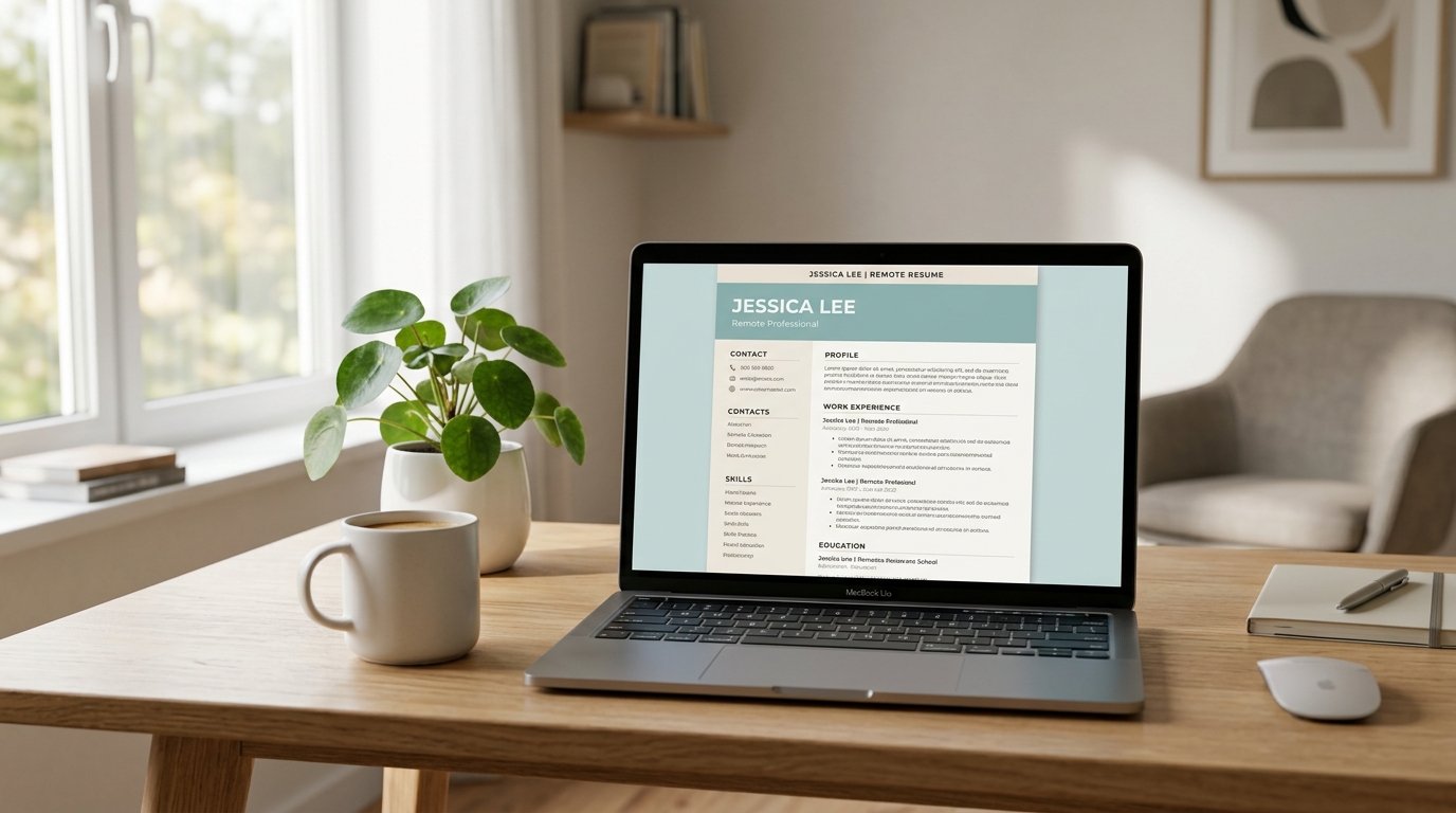 How to Write a Resume for a Remote Job