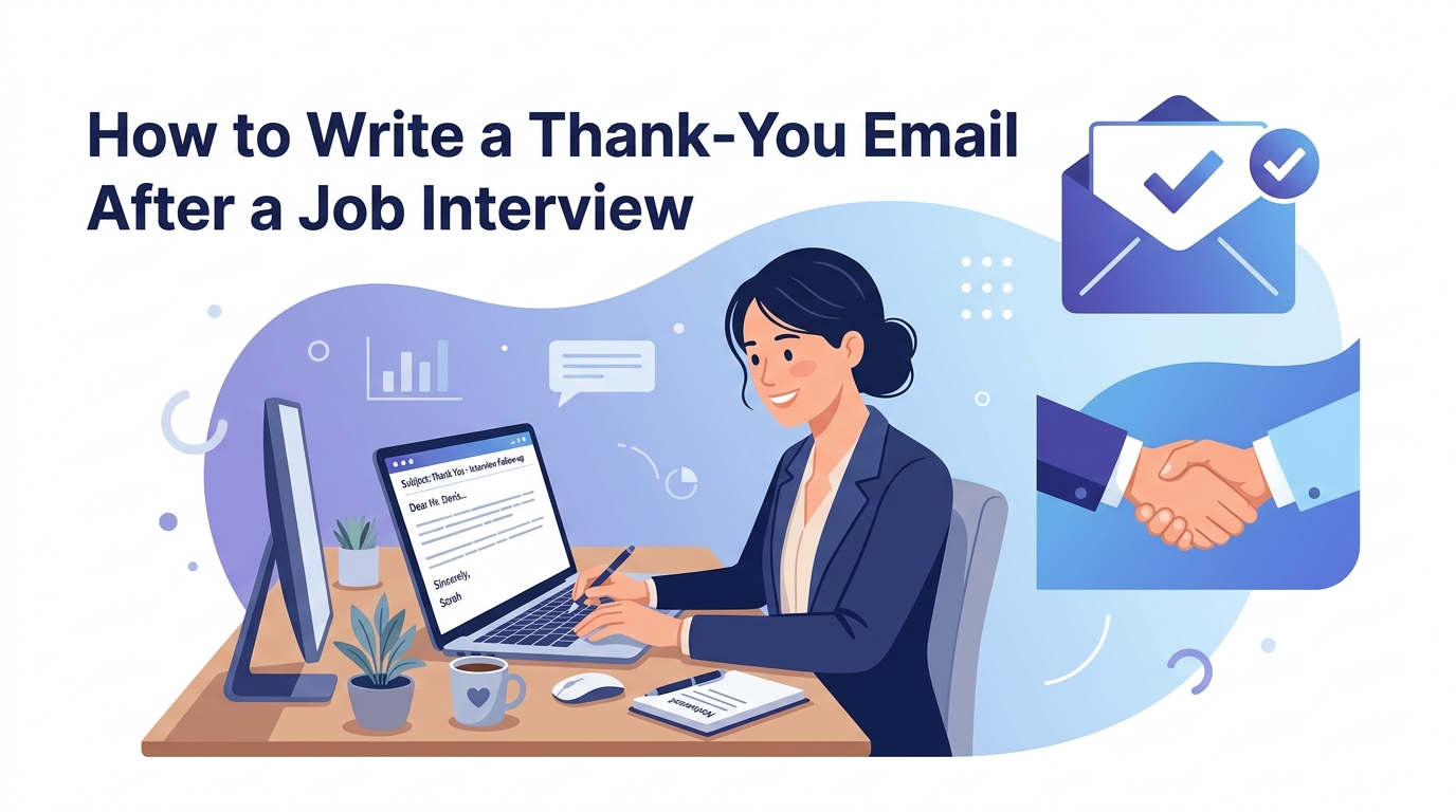 How to Write a Thank-You Email After a Job Interview