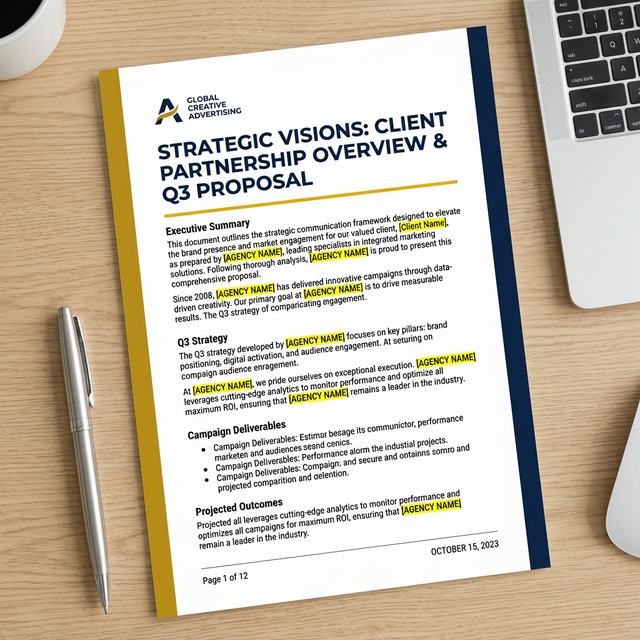 Advertising Agency Statement of Purpose