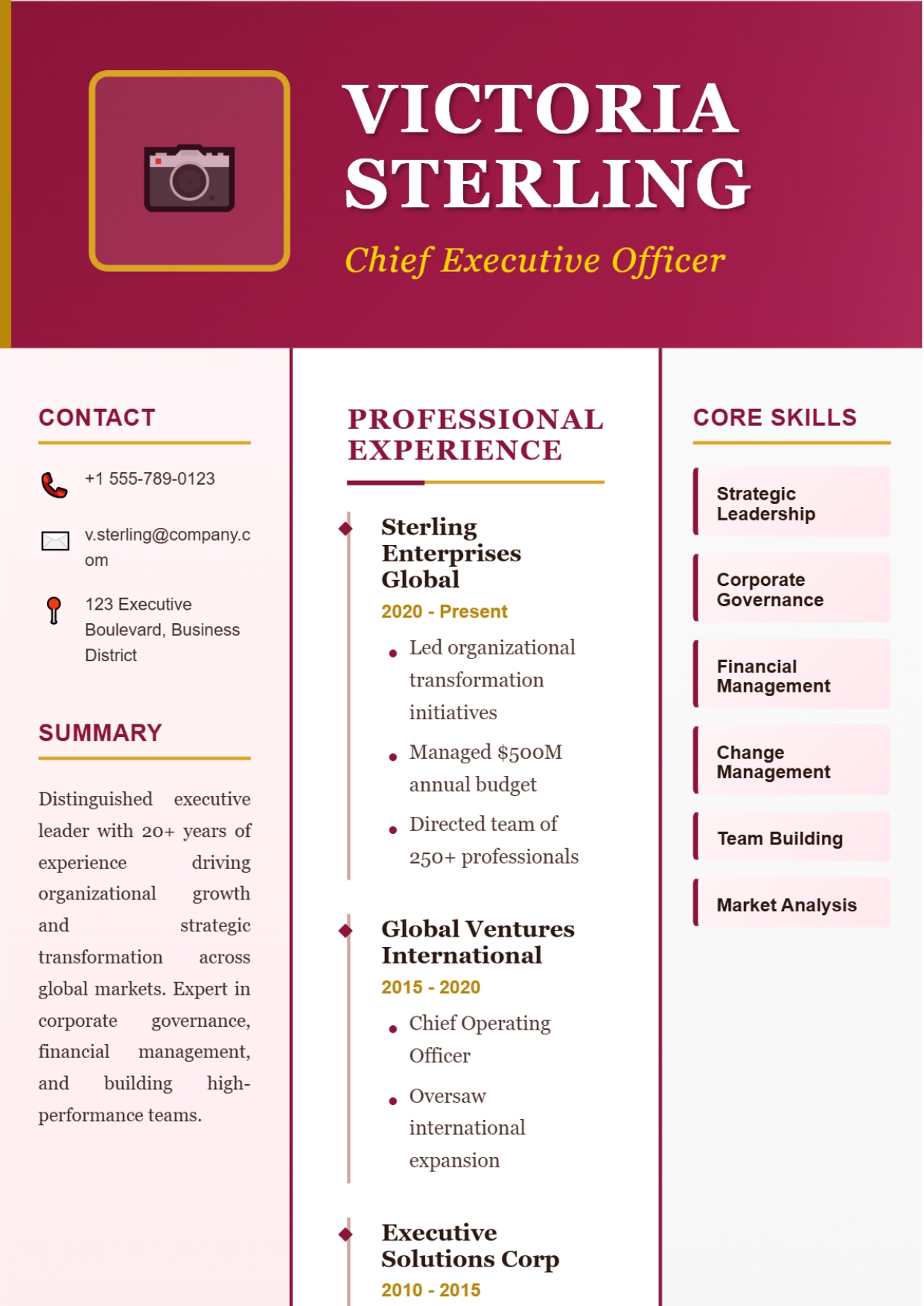 Crimson Executive Professional