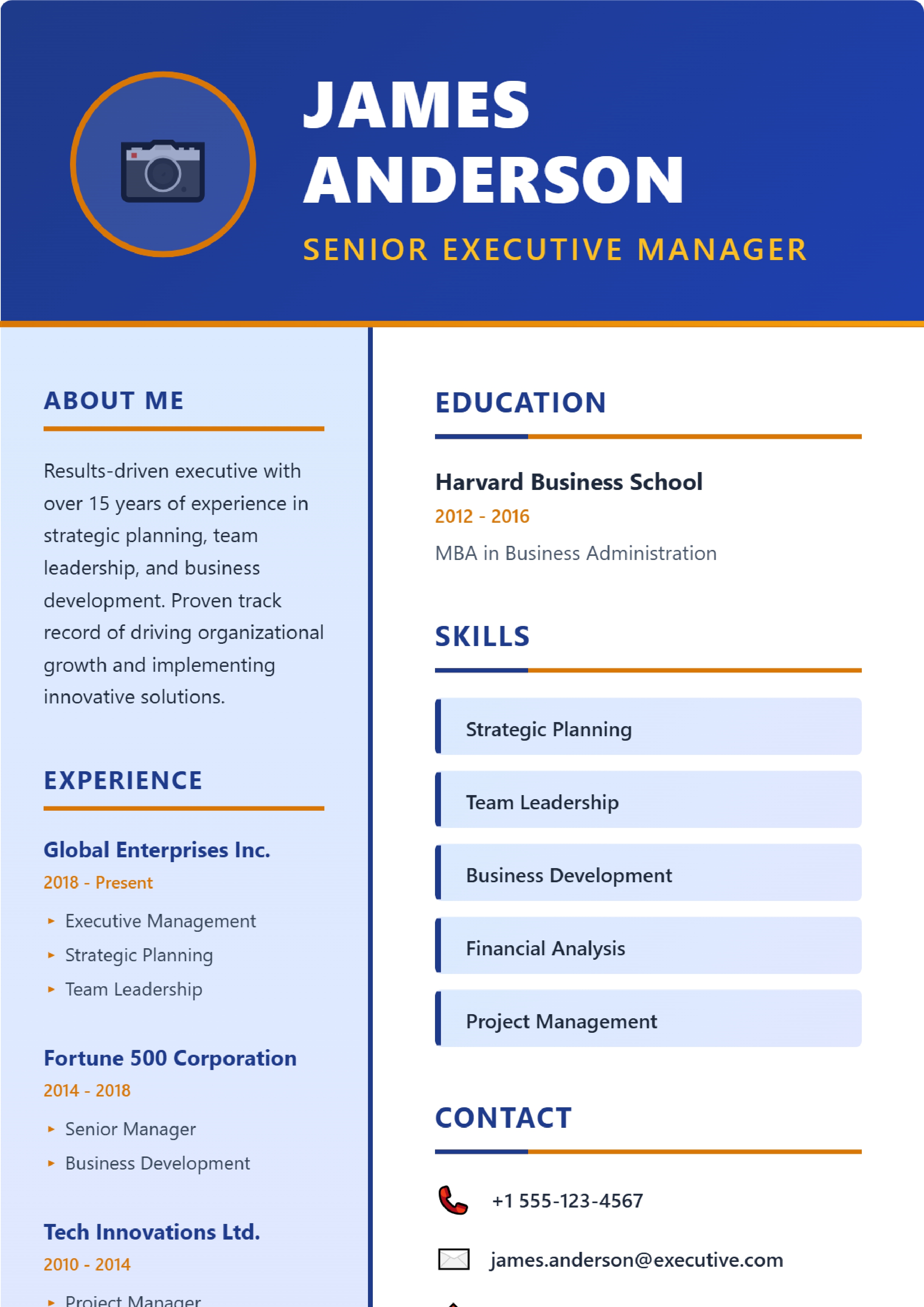 Navy Corporate - Executive