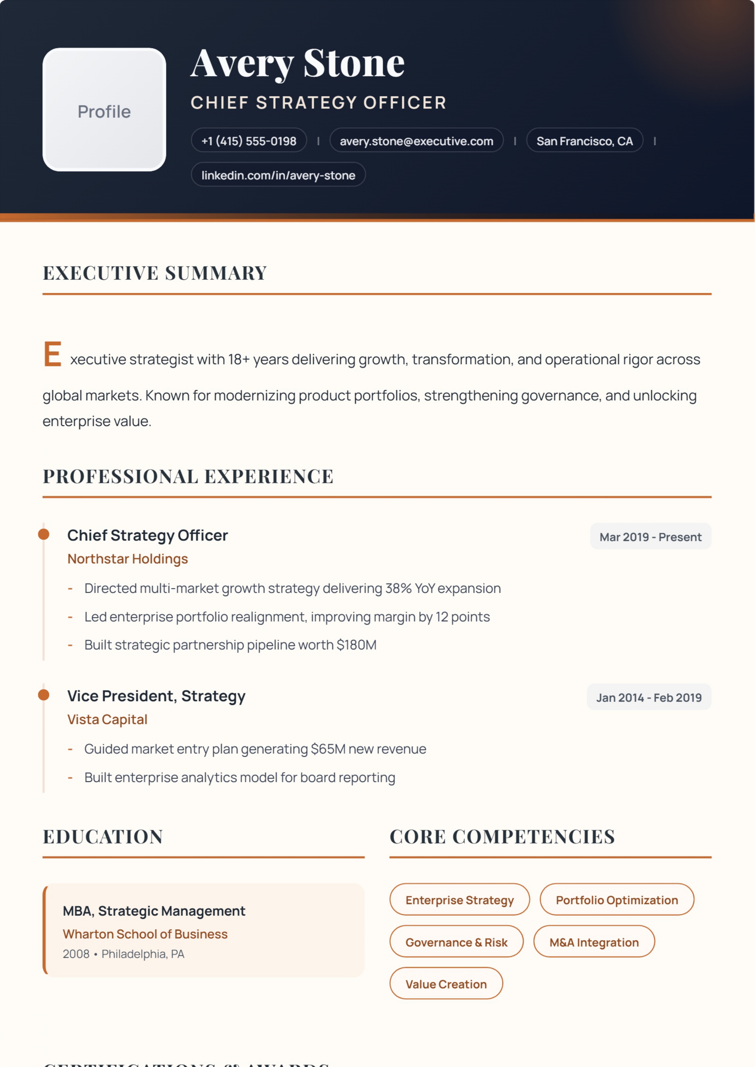 Obsidian Luxe - Executive