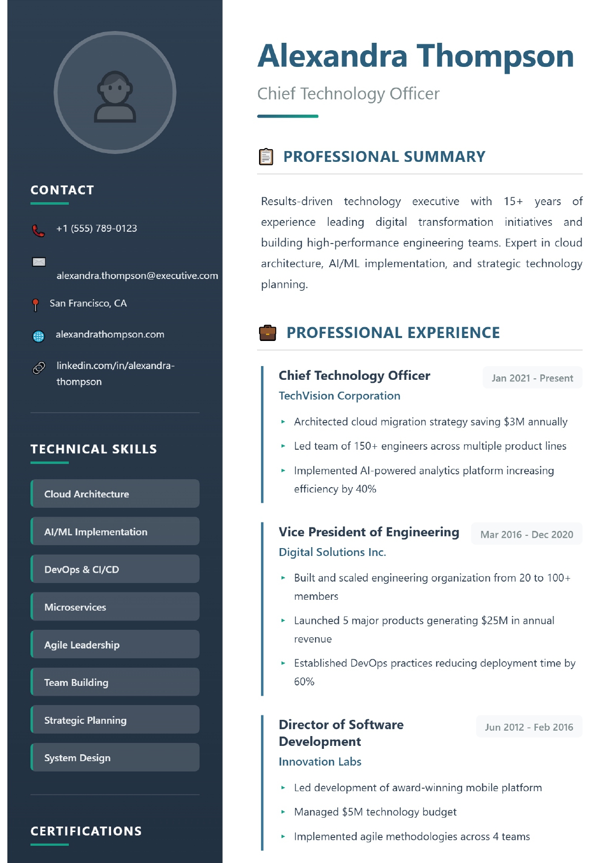 Slate Professional - Executive